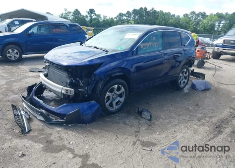 2019 Honda Cr-V Ex-L из США, поврежденный, VIN 5J6RW2H88KL004420